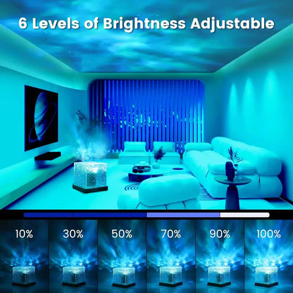 Ocean Aura Lamp with Remote